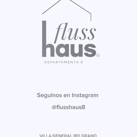 Apartamento Flusshaus8 Villa General Belgrano Exterior foto